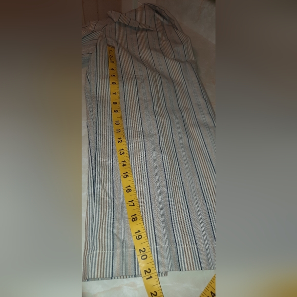 Mittoshop Gray Striped Wide Leg Jumpsuit - Picture 5 of 14